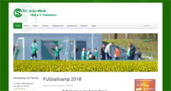 Desktop Screenshot of fussball.gw-pb.de