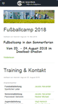 Mobile Screenshot of fussball.gw-pb.de